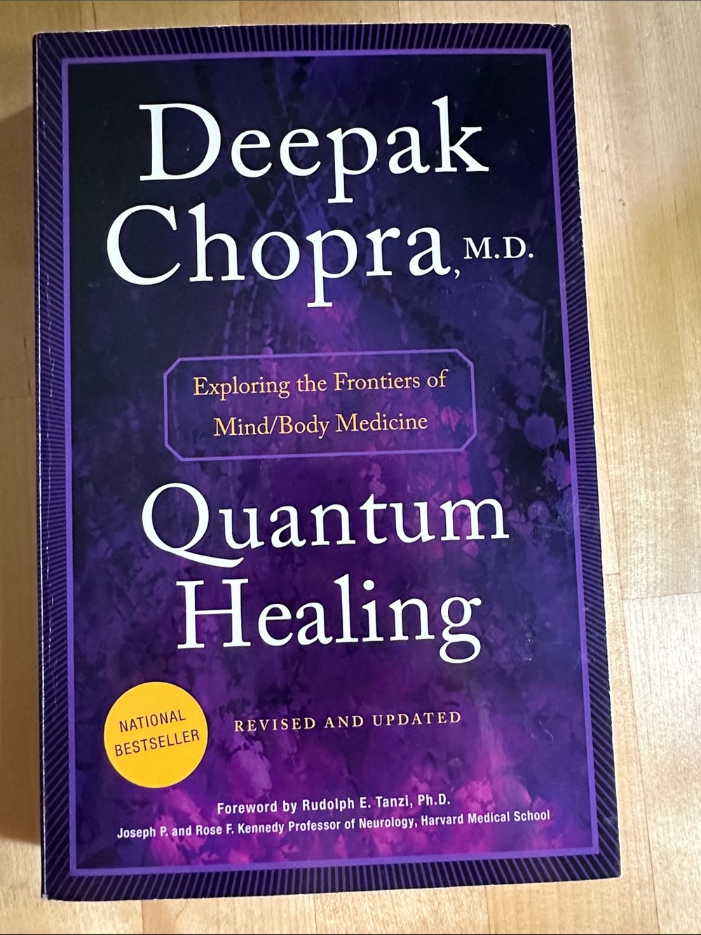 Quantum Healing by Deepak Chopra paperback book